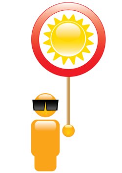 Heat Advisory graphic. Shutterstock.com.